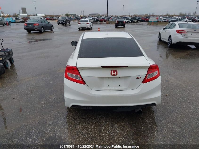 2012 Honda Civic Si VIN: 2HGFG4A51CH100844 Lot: 20178081