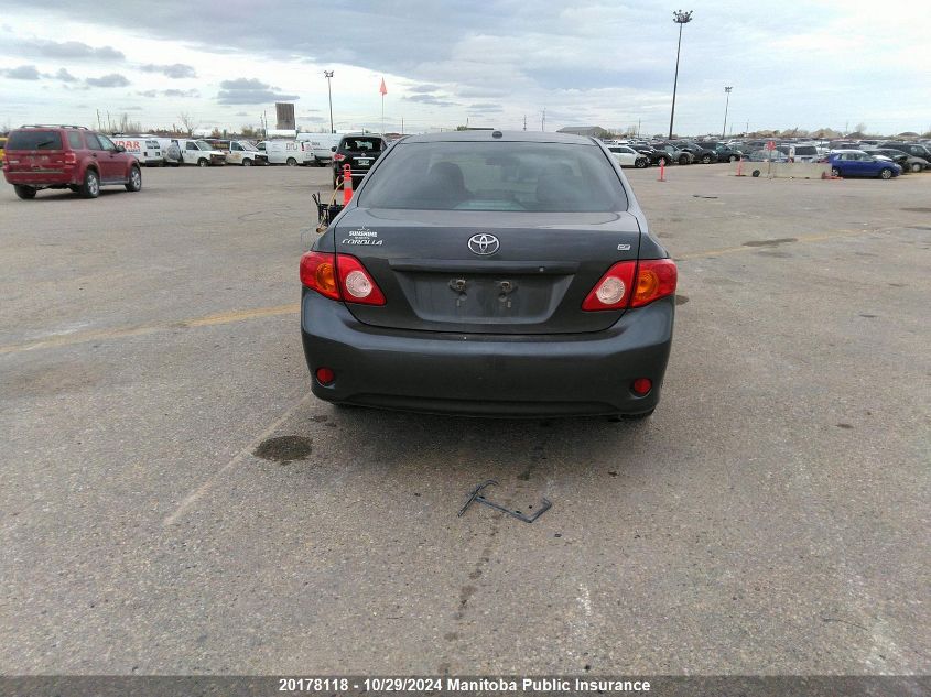 2009 Toyota Corolla Ce VIN: 2T1BU40E99C160543 Lot: 20178118