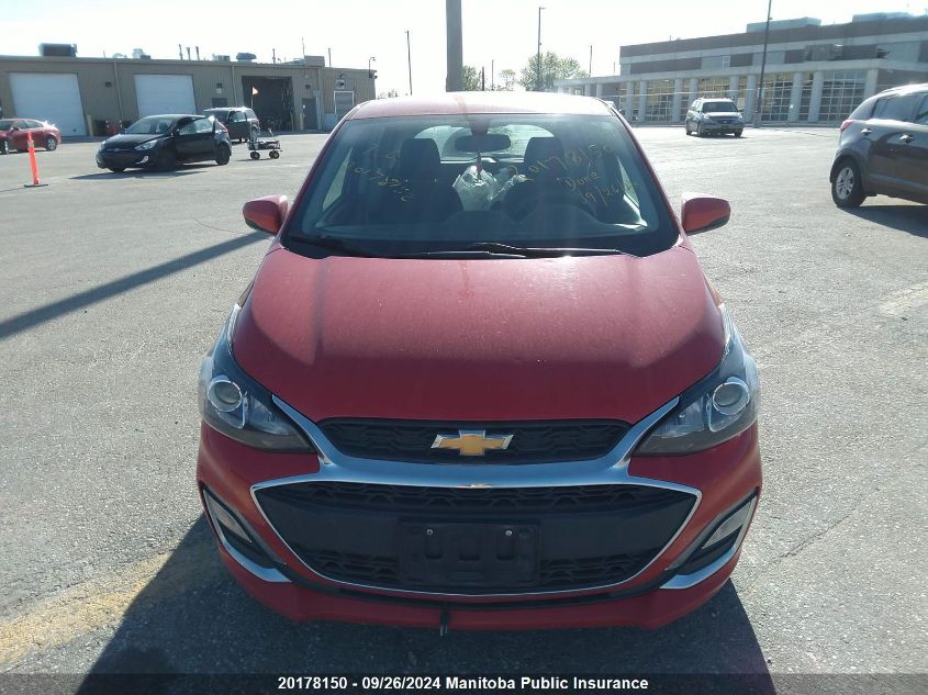 2019 Chevrolet Spark Ls VIN: KL8CD6SA5KC715330 Lot: 20178150