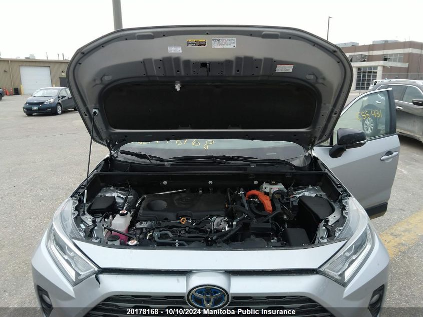 2T3RWRFV3MW116811 2021 Toyota Rav4 Xle