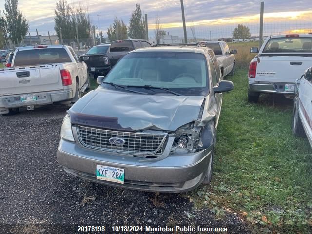 2005 Ford Freestar Limited VIN: 2FMDA58285BA92963 Lot: 20178198