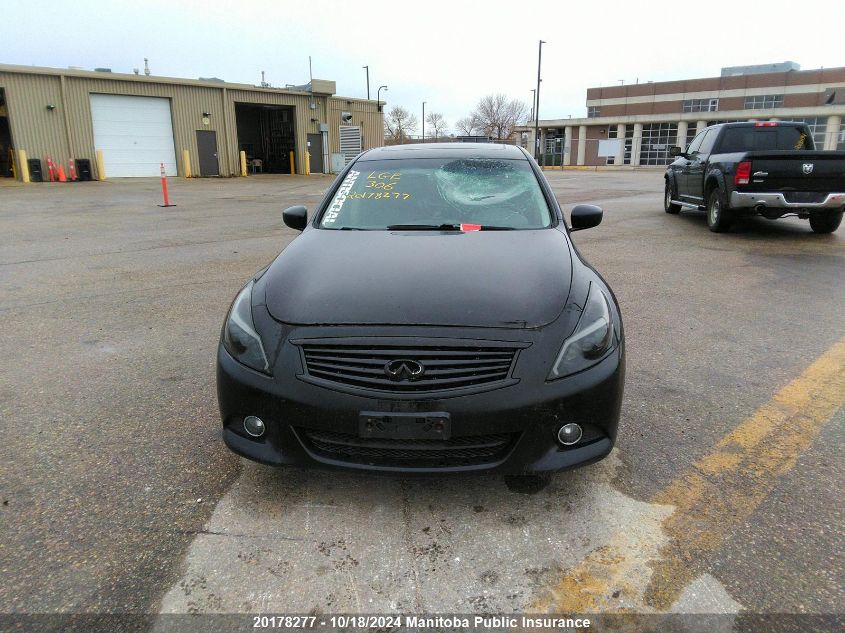 2010 Infiniti G37 VIN: JN1CV6AR3AM458739 Lot: 20178277