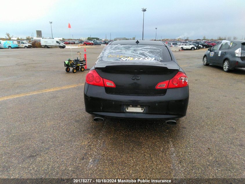 2010 Infiniti G37 VIN: JN1CV6AR3AM458739 Lot: 20178277