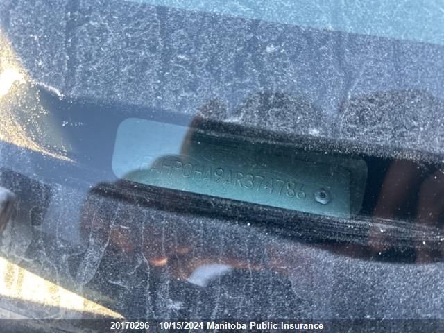 2010 Ford Fusion Se VIN: 3FAHP0HA9AR374786 Lot: 20178296