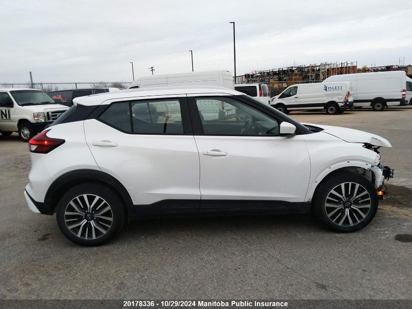 2022 Nissan Kicks Sv VIN: 3N1CP5CV1NL519472 Lot: 20178336