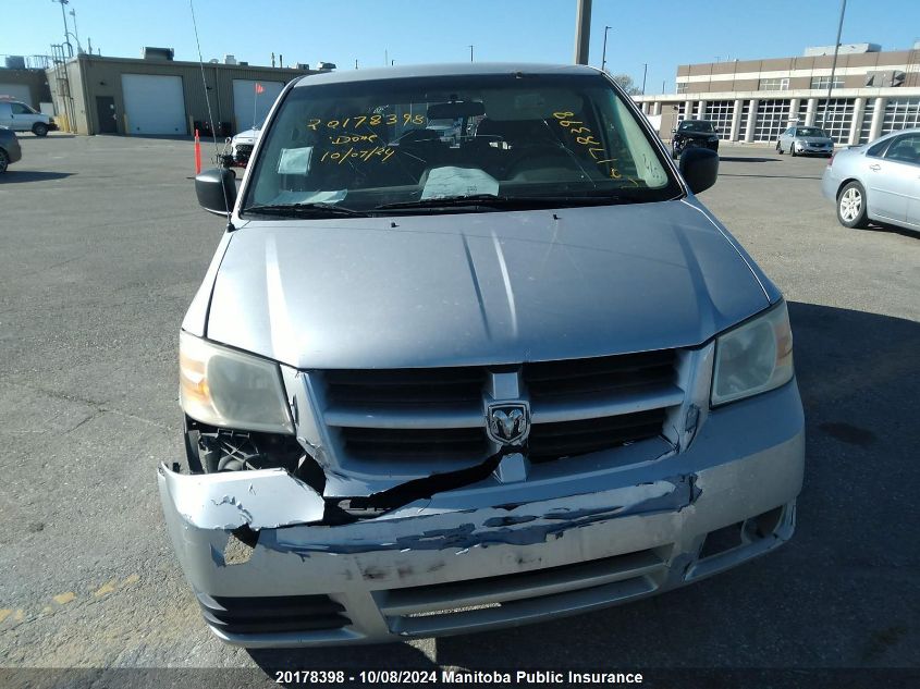 1D8HN44H68B164253 2008 Dodge Grand Caravan Se