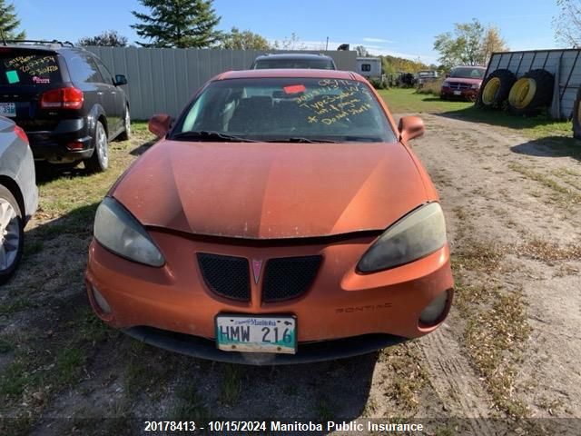 2004 Pontiac Grand Prix Gt VIN: 2G2WS522441313731 Lot: 20178413