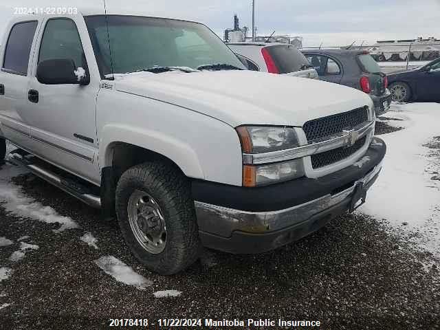 2003 Chevrolet Silverado 1500 Crew Cab VIN: 1GCGK13U93F152194 Lot: 20178418