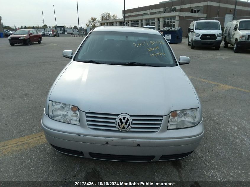 2002 Volkswagen Jetta Gls 1.8T VIN: 3VWSE69M02M157754 Lot: 20178436