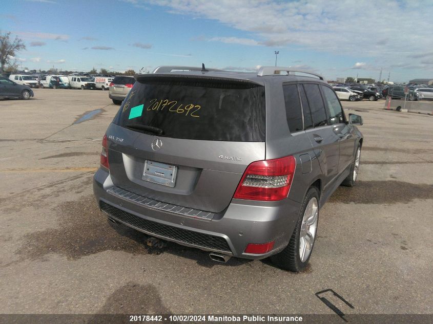 WDCGG8HB2CF867149 2012 Mercedes Benz Glk350