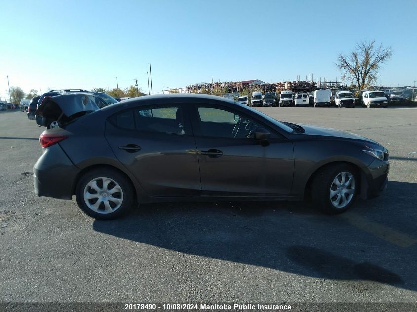 2015 Mazda Mazda3 Gx Sky VIN: 3MZBM1U78FM188506 Lot: 20178490