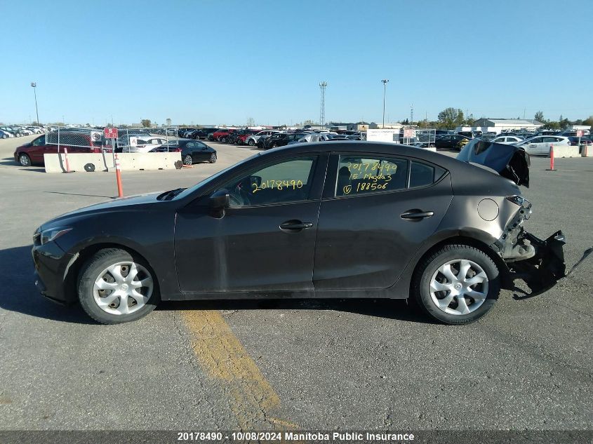 2015 Mazda Mazda3 Gx Sky VIN: 3MZBM1U78FM188506 Lot: 20178490