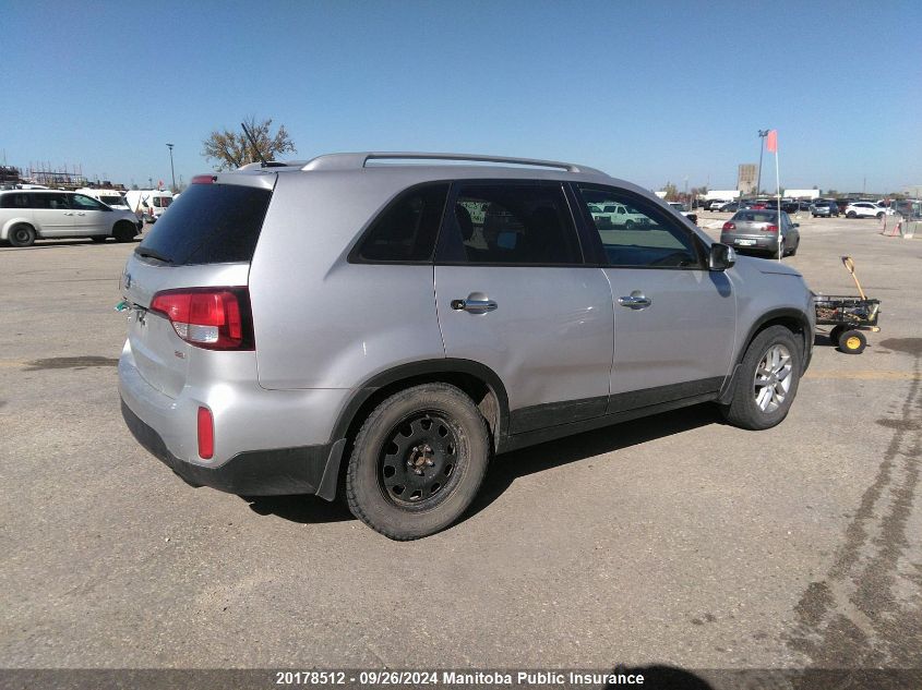 2015 Kia Sorento Lx VIN: 5XYKT3A69FG588116 Lot: 20178512