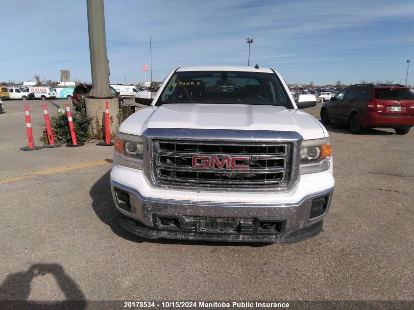 2014 GMC Sierra 1500 Crew Cab VIN: 3GTU2UEC3EG566730 Lot: 20178534