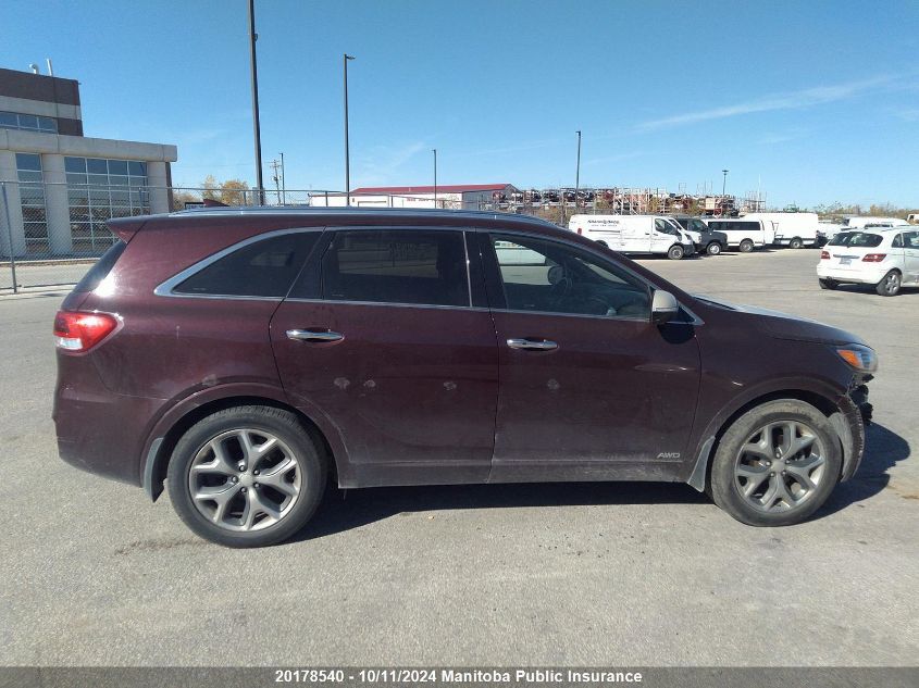 5XYPKDA51GG162489 2016 Kia Sorento Sx V6