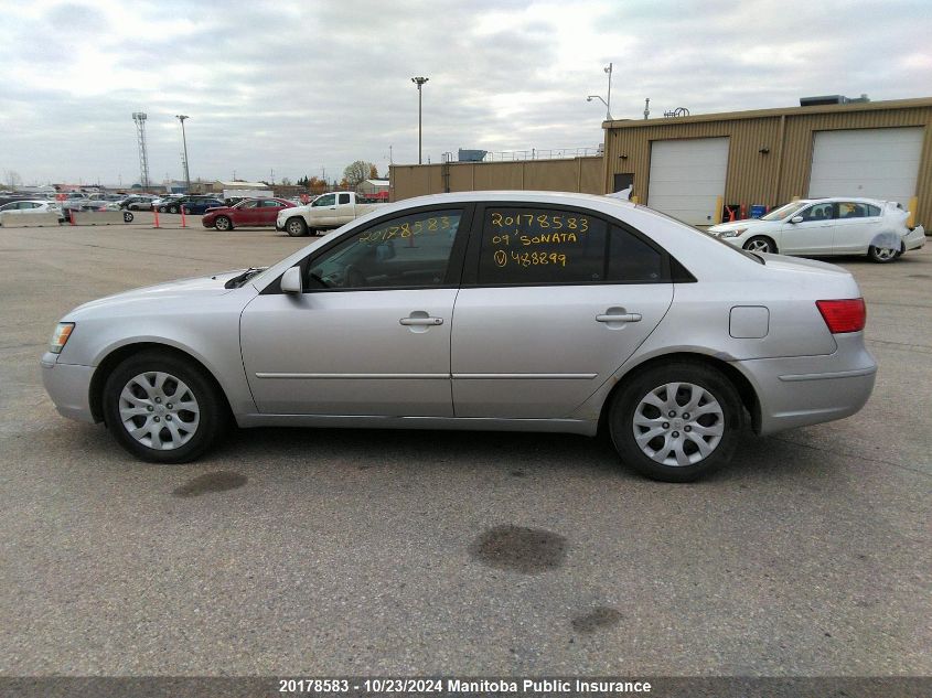 2009 Hyundai Sonata Gl VIN: 5NPET46C79H488899 Lot: 20178583