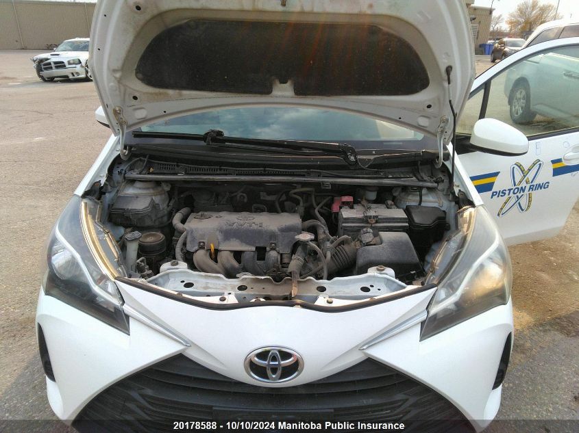 2019 Toyota Yaris Le VIN: VNKKTUD33KA105096 Lot: 20178588