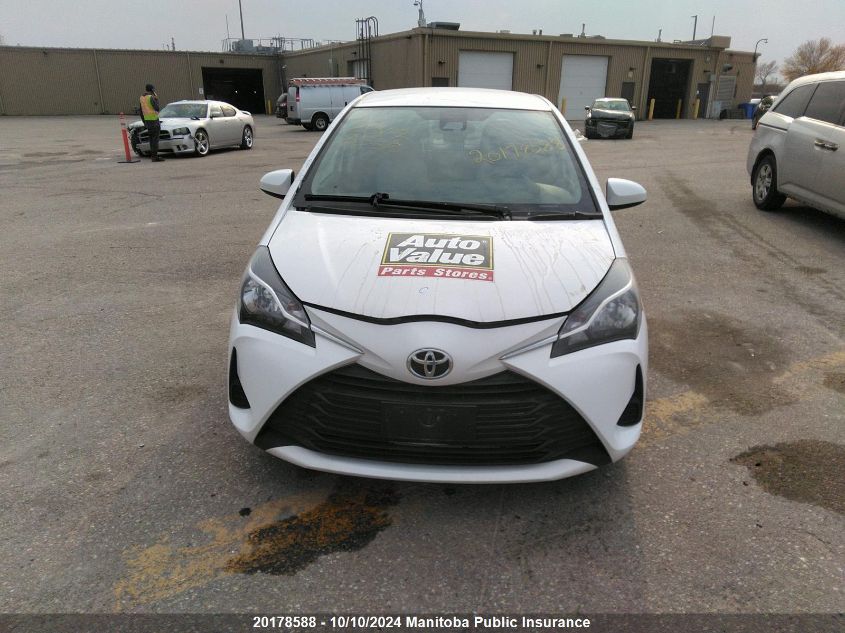 2019 Toyota Yaris Le VIN: VNKKTUD33KA105096 Lot: 20178588