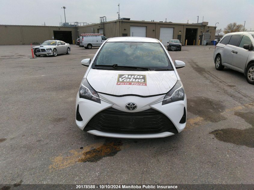 2019 Toyota Yaris Le VIN: VNKKTUD33KA105096 Lot: 20178588