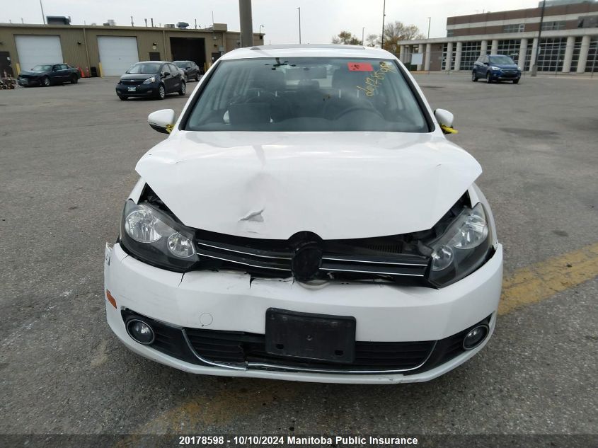 WVWDA7AJ8DW126446 2013 Volkswagen Golf 2.5