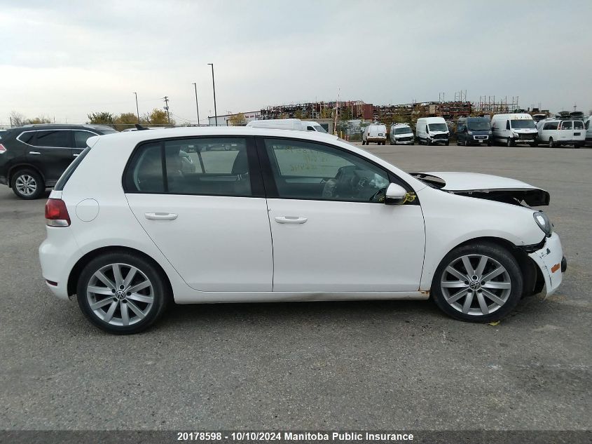 WVWDA7AJ8DW126446 2013 Volkswagen Golf 2.5