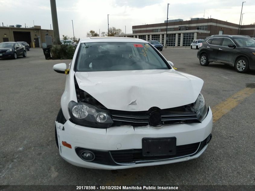 WVWDA7AJ8DW126446 2013 Volkswagen Golf 2.5