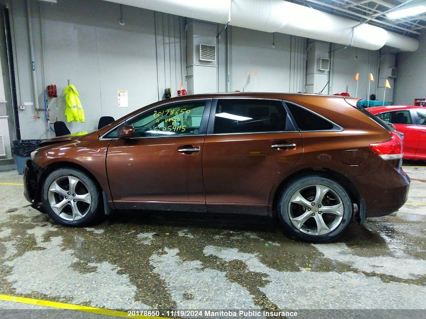 2011 Toyota Venza V6 VIN: 4T3BK3BB8BU054115 Lot: 20178650