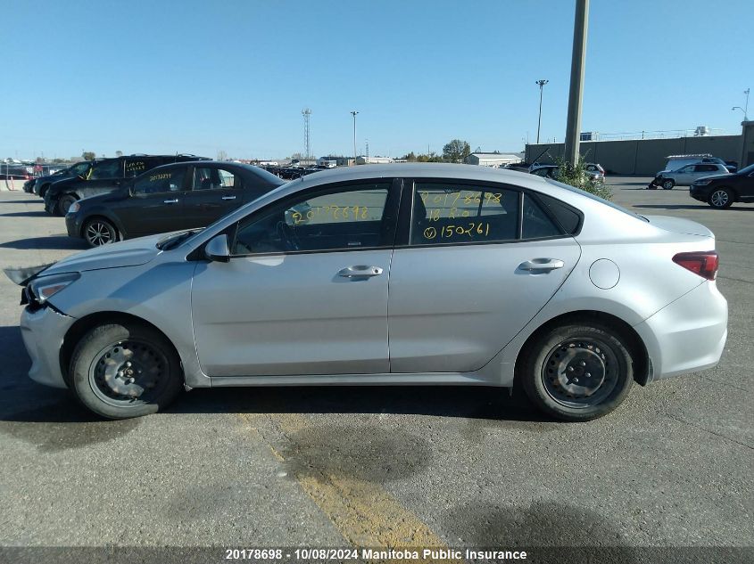 2018 Kia Rio Lx VIN: 3KPA24ABXJE150261 Lot: 20178698