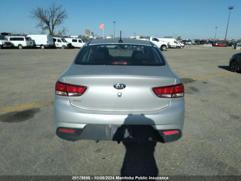 2018 Kia Rio Lx VIN: 3KPA24ABXJE150261 Lot: 20178698