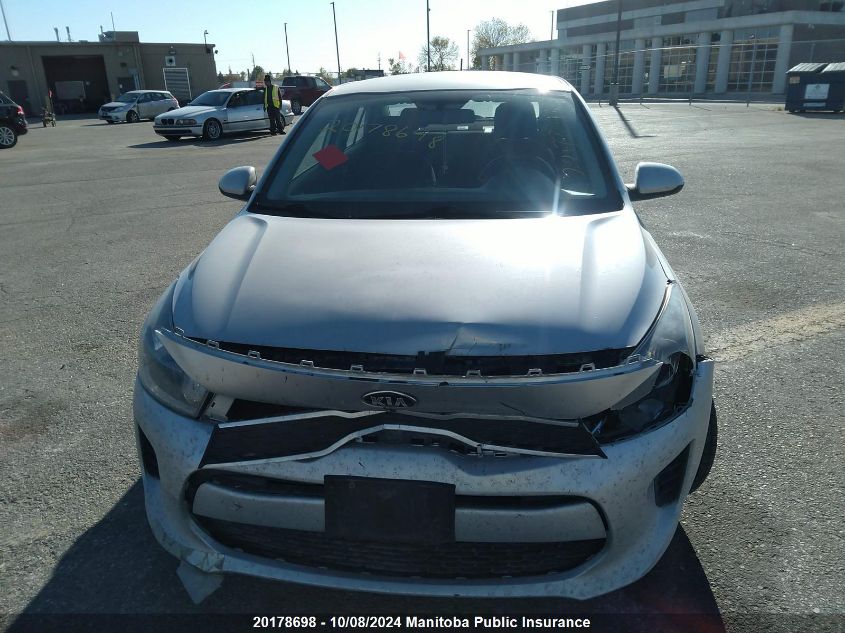 2018 Kia Rio Lx VIN: 3KPA24ABXJE150261 Lot: 20178698