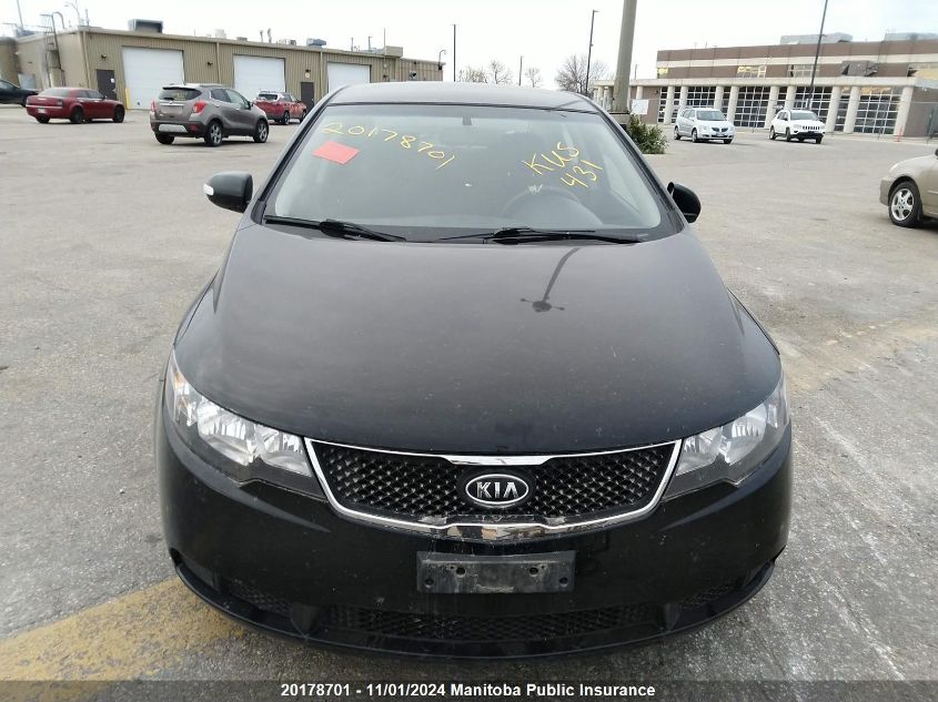 2010 Kia Forte Ex VIN: KNAFU4A26A5091055 Lot: 20178701