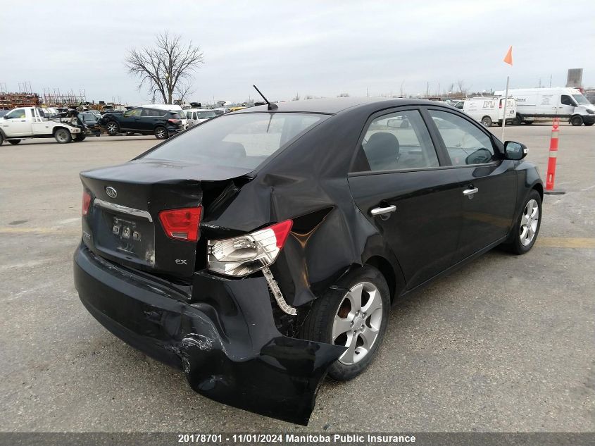 2010 Kia Forte Ex VIN: KNAFU4A26A5091055 Lot: 20178701