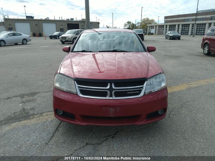 1B3BD1FB9BN561638 2011 Dodge Avenger Sxt