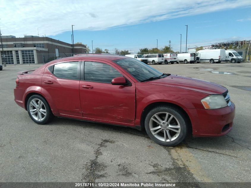 1B3BD1FB9BN561638 2011 Dodge Avenger Sxt