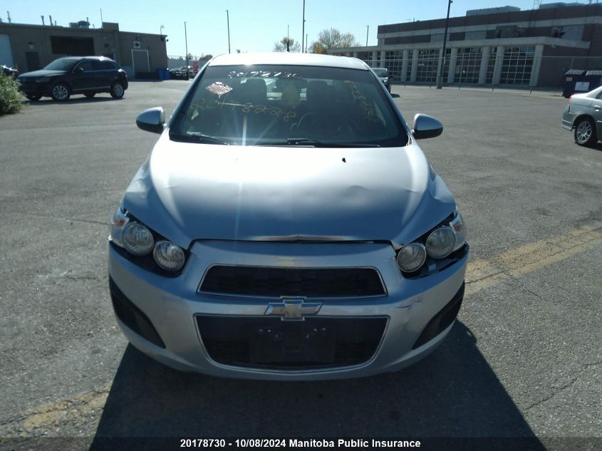 2013 Chevrolet Sonic Ls VIN: 1G1JB5EH4D4252366 Lot: 20178730