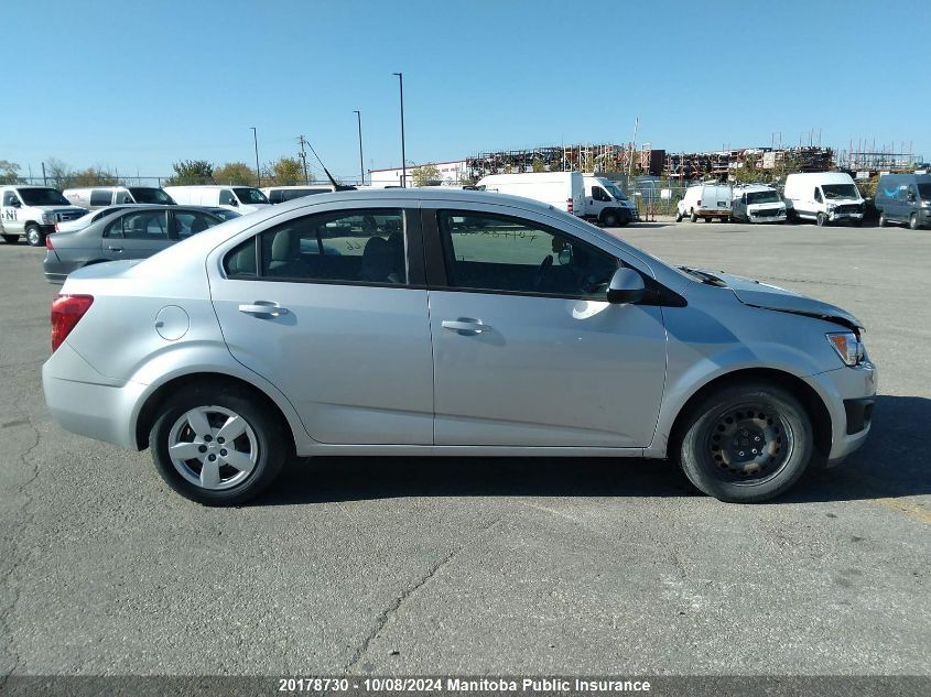 2013 Chevrolet Sonic Ls VIN: 1G1JB5EH4D4252366 Lot: 20178730