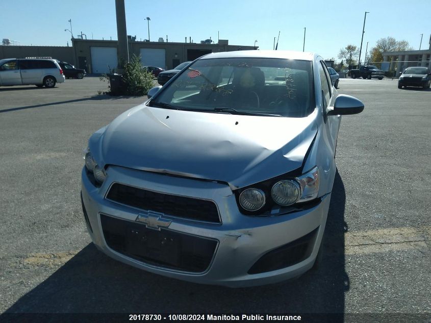 2013 Chevrolet Sonic Ls VIN: 1G1JB5EH4D4252366 Lot: 20178730