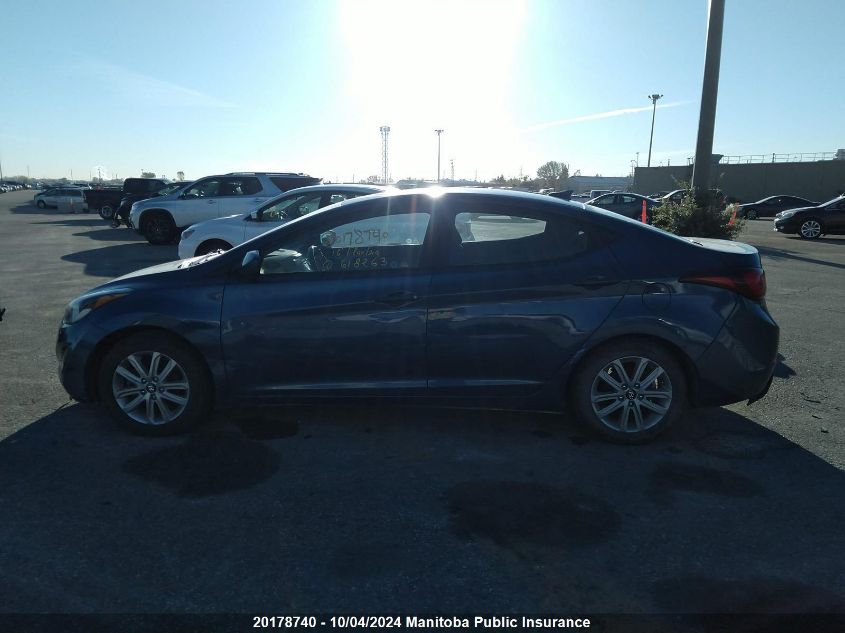 2016 Hyundai Elantra Se VIN: KMHDH4AE5GU618263 Lot: 20178740