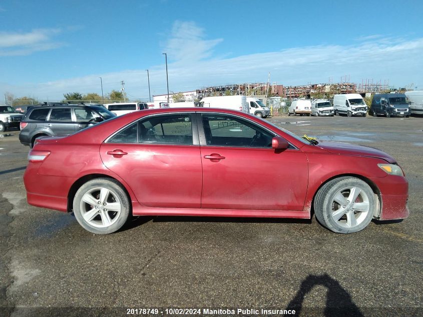 2010 Toyota Camry Se VIN: 4T1BF3EK7AU105644 Lot: 20178749