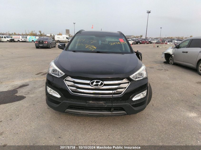 2014 Hyundai Santa Fe 2.0T Limited VIN: 5XYZUDLA8EG171541 Lot: 20178759