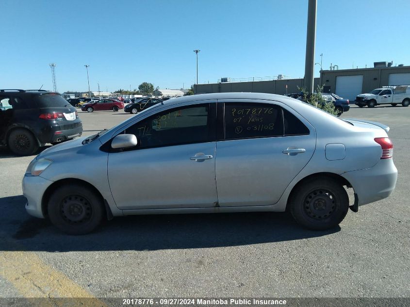 2007 Toyota Yaris VIN: JTDBT923871031108 Lot: 20178776