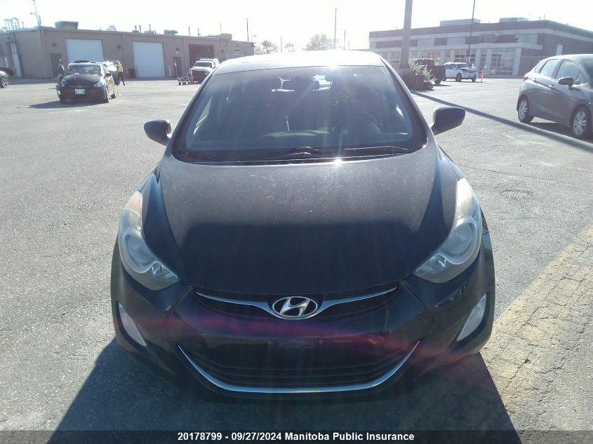 2012 Hyundai Elantra Gls VIN: 5NPDH4AEXCH099736 Lot: 20178799