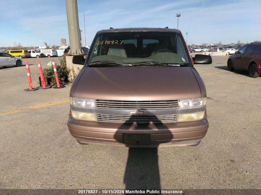 1997 Chevrolet Astro (1996 +) VIN: 1GNDM19W2VB155705 Lot: 20178827