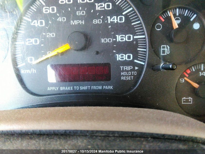 1997 Chevrolet Astro (1996 +) VIN: 1GNDM19W2VB155705 Lot: 20178827