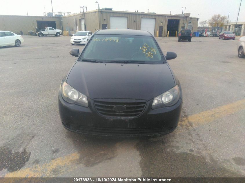 KMHDU4AD4AU849780 2010 Hyundai Elantra Gls