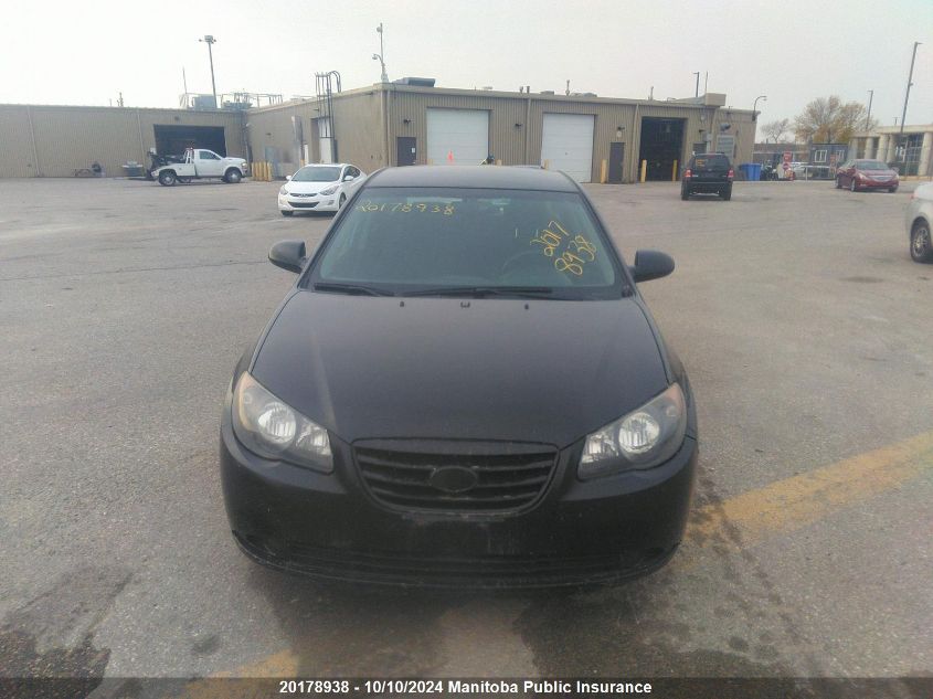 KMHDU4AD4AU849780 2010 Hyundai Elantra Gls