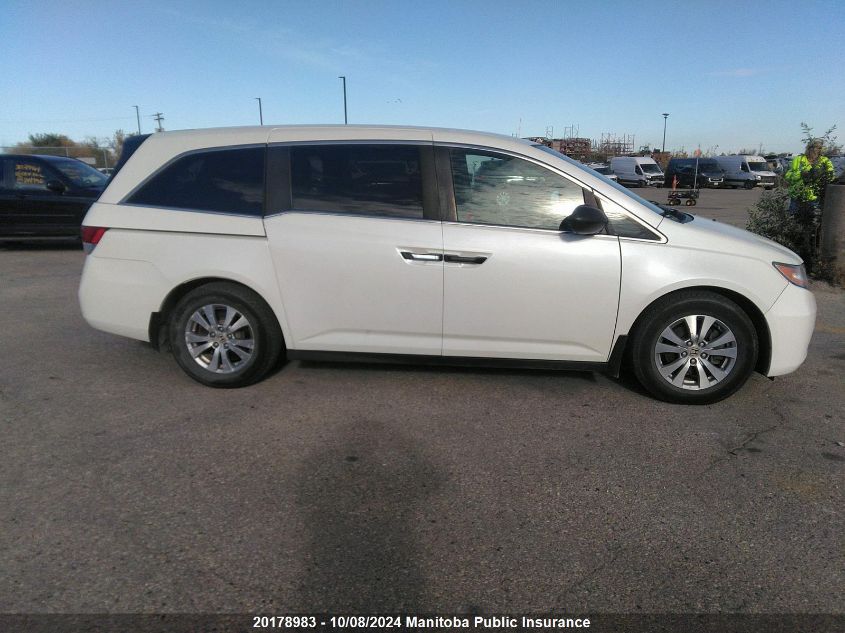 5FNRL5H36FB506467 2015 Honda Odyssey Se