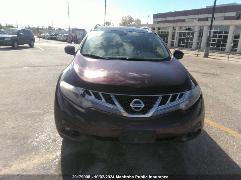 JN8AZ1MW3DW315641 2013 Nissan Murano Sv