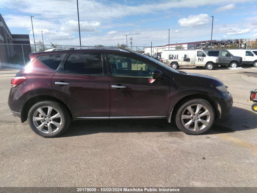 JN8AZ1MW3DW315641 2013 Nissan Murano Sv