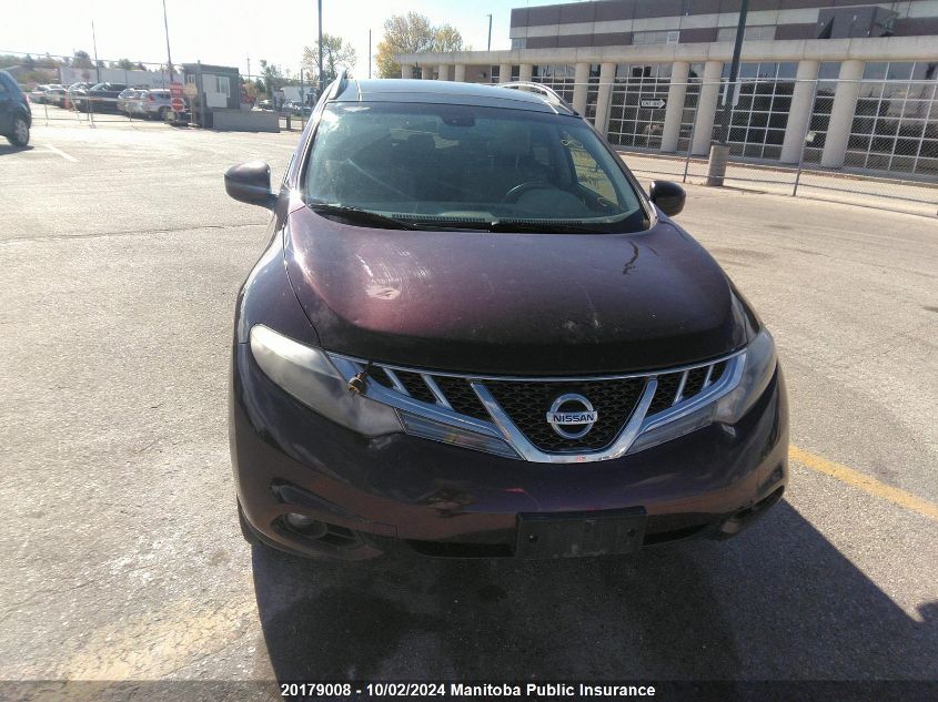 JN8AZ1MW3DW315641 2013 Nissan Murano Sv